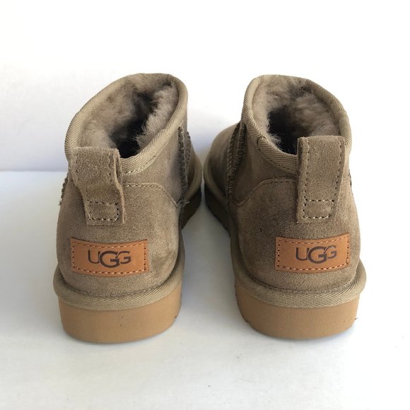 UGG: Ultra Mini in Antelope - J. Cole Shoes UGG CLASSIC ULTRA MINI ANTILOPE SHEARLING LINED BOOT US 10 / EU 41/ UK 8